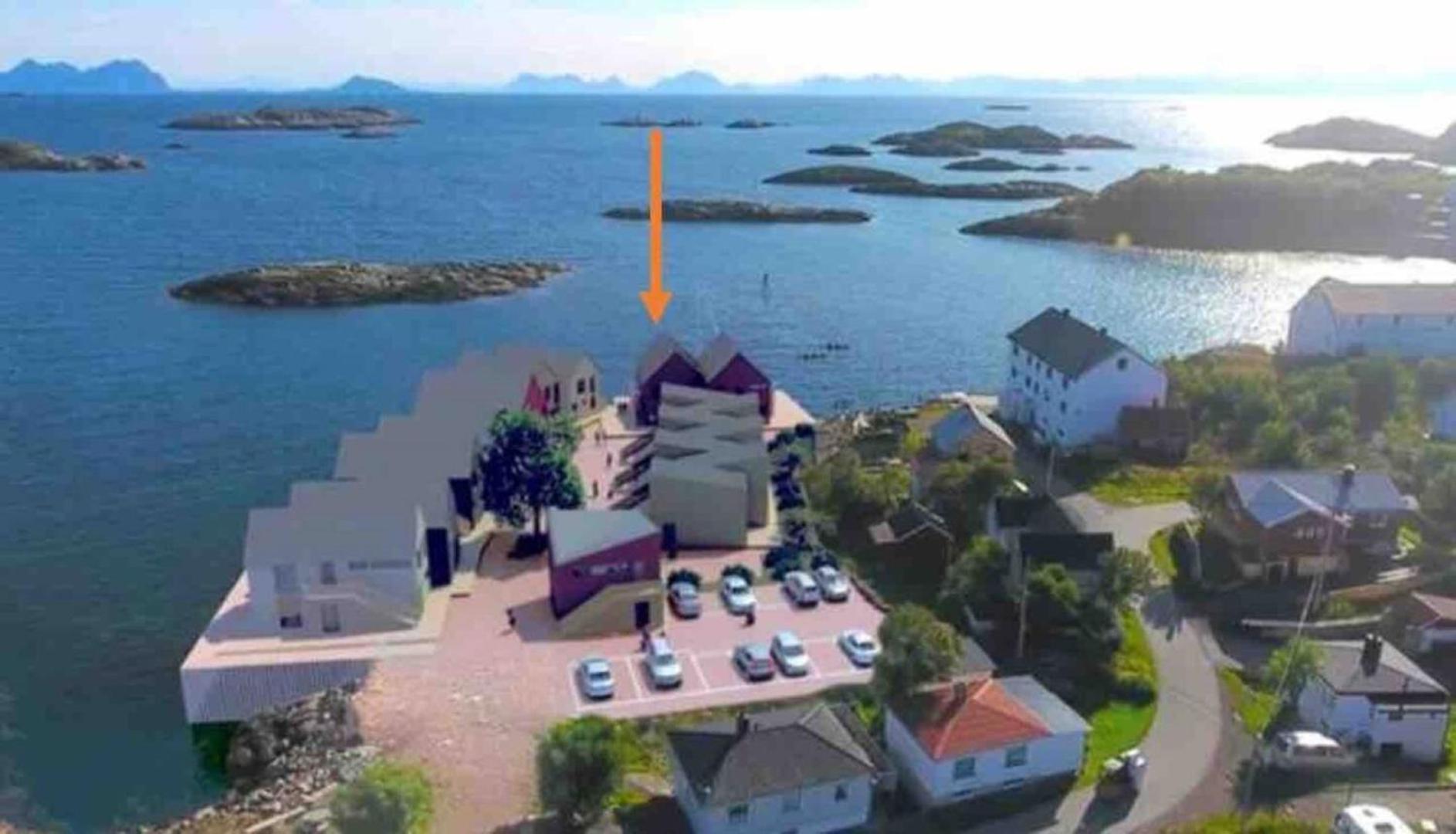 Waterfront Apartment With Panoramic Sea View Henningsvær Exteriör bild